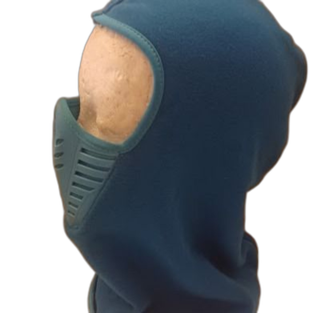 Blue Fleece Balaclava Ski Mask Winter Cold Weather Face Guard Air Flow Mouthpiec